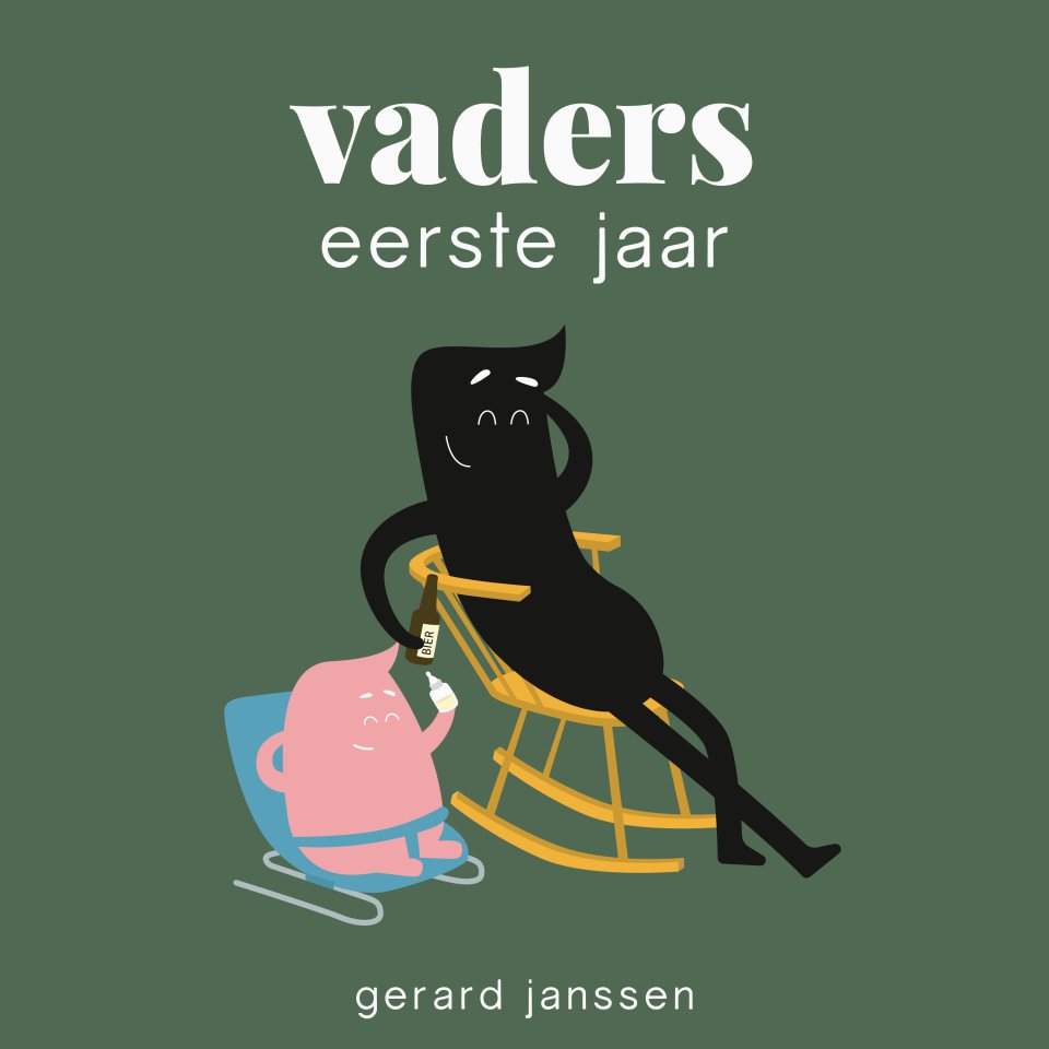 Omslagfoto van Vaders eerste jaar